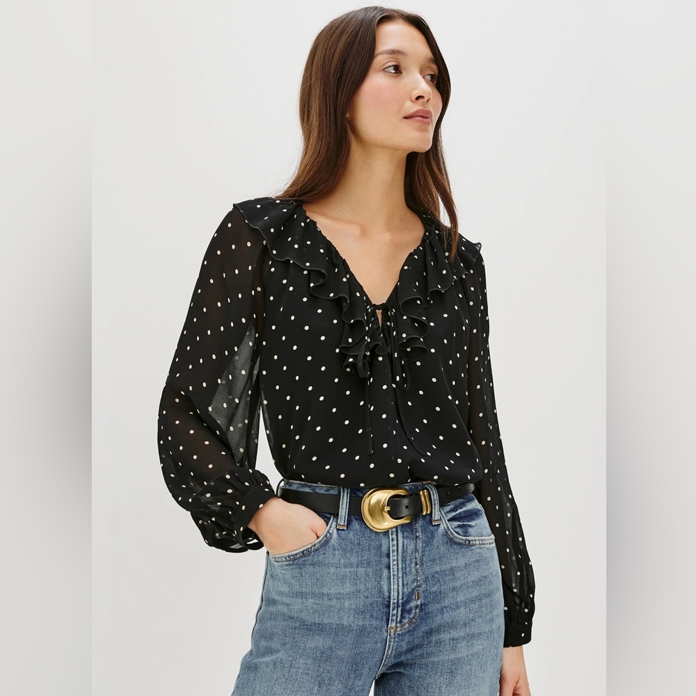 Rails Honora Blouse- Polka Dots